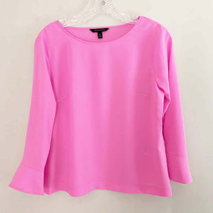 Banana Republic Pink Flutter Sleeve Blouse